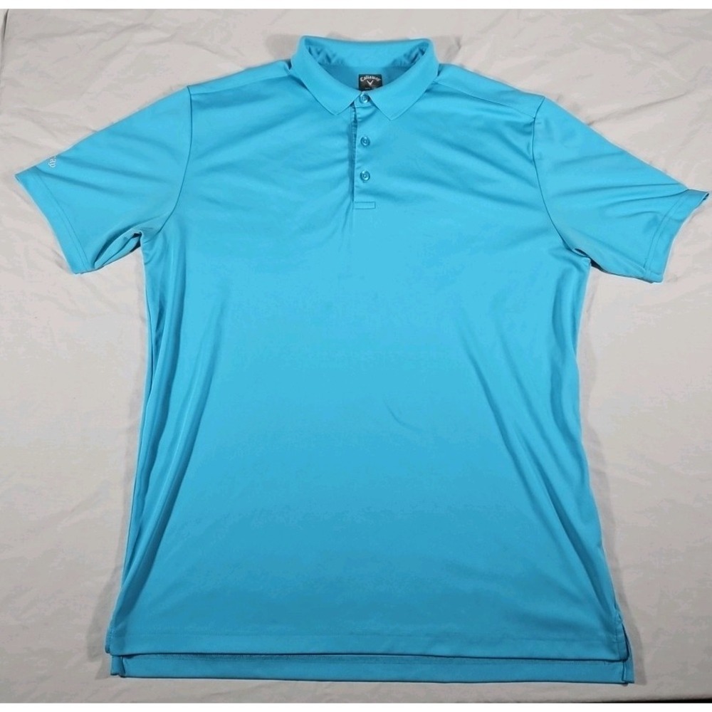 Callaway Opti-Dri‎ Men's Golf Polo Shirt XL Blue